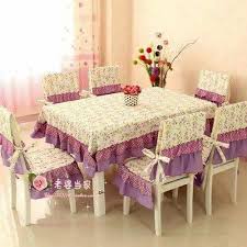 Bahan kain polyester, kualitas import. Taplak Meja Makan Oval 4 Kursi Mejabrig