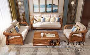 Kursi Tamu Minimalis Kayu Jati Liman Empuk Sofa Design Wood Wooden Sofa Designs Furniture Design Wooden