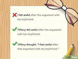 In the first draft i get it said, in the second i say what i mean, in the third i say it well. Are Novels Written In Third Person
