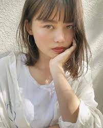 30代髪型 ボブヘアスタイル 面長 丸顔 パーマ 黒髪 前髪あり 前髪なし lala magazine ララマガジン 髪型 ボブ ヘアスタイル 面長 ヘアスタイル ボブ