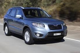 Claim based on comparison of specifications on manufacturer websites. 2010 Hyundai Santa Fe Caradvice