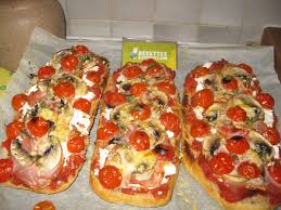 Bruschetta Sur Pain Ciabatta Anasthasia T