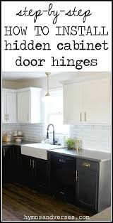 How To Install Hidden Cabinet Hinges In 2020 Hidden Cabinet Kitchen Cabinets Door Hinges Kitchen Cabinets Hinges