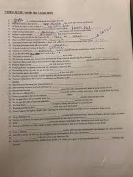 Some of the worksheets for this concept are dna the double helix, use your dna structure notes and chapter 17 to answer, dna v case conceptualization work, dna and replication work the blueprint of life. Video Qu1z Inside The Living Body Dna Is A Chemical Chegg Com
