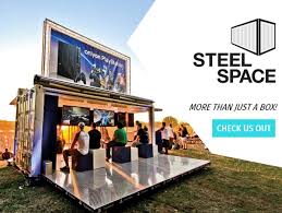 Http Www Steelspaceconcepts Com Transforms Recycled Shipping Containers Into Green Mobile And Vers Experiential Marketing Shipping Container Event Marketing
