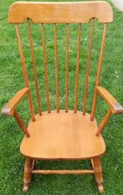 Vintage Virginia House Furniture Co Solid Wood Rocking Chair Rocker 1000 1 1069 Virginiahousefurniturecompa Wood Rocking Chair Old Wooden Chairs Rocking Chair
