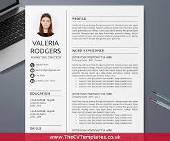Free good looking templates for creating cv online. Professional Cv Template For Microsoft Word Curriculum Vitae Modern Resume Format Creative Resume Design 1 2 3 Page Resume Editable Simple Resume For Job Seekers Instant Download Thecvtemplates Co Uk