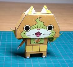Yokai Watch Kiwinyan Papercraft Paper Toys Paper Crafts Toys