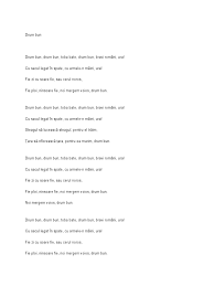 Chords for drum bun drum bun (instrumental). Drum Bun