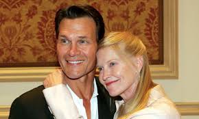 A skeletal swayze in april, left, and smoking in his car last week Patrick Swayze S Wife Remembers Her True Hero Hubby 10 Years After His Untimely Death