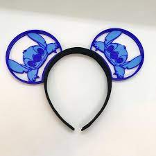 Stitch 3d Printed Mouse Ears Disney Ears In 2021 Disney Ears Prints Ear
