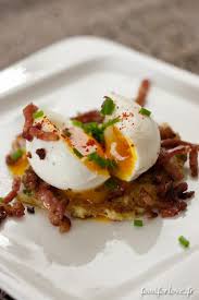 Paillassons De Pommes De Terre Oeufs Mollets Et Lardons Grilles Food For Love Recettes De Cuisine Cuisine Pomme De Terre Lardon