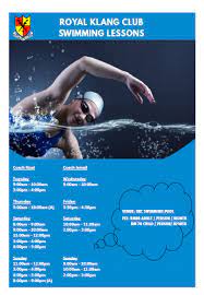 It takes lots of time and plenty of practice. Swimming Lessons Royal Klang Club