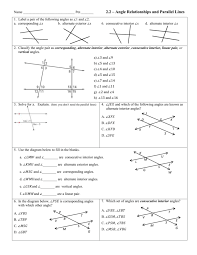 The rank is calculated using a combination of average daily visitors to this site and pageviews on this site over the past 3 months. 2 2 Angle Relationships And Parallel Lines