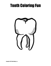 Tooth printable coloring pages are a fun way for kids of all ages to develop creativity, focus, motor skills and color recognition. Tooth Coloring Page Worksheets Teaching Resources Tpt