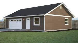Garage W Office And Workspace True Built Home Garage Plans House Plans Shop House Plans