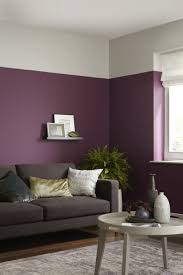 Room New Two Tone Room Paint Home Interior Design Simple Cool At Two Tone Room Paint Design Tips Feature Wall Living Room Purple Living Room Living Room Paint