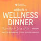 Women in Wellness Dinner + Panel