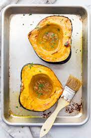 The Best Roasted Acorn Squash With Life Changing Maple Butter Recipe Acorn Squash Roasted Acorn Squash Squash Recipes