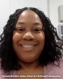 Today we heard from Danielle Dawkins-Alston who owns 7 McDonald’s  Restaurants. She is a second generation owner/operator., @rev.ming brought  the Word. Be wise with your generosity. “Sometimes ...