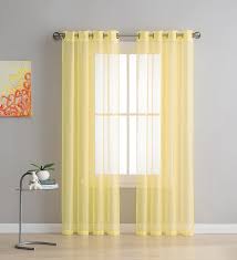 Save money online with curtain panels deals, sales, and discounts april 2021. Panel Beautiful Elegant Natural Light Flow And Durable Material Yellow