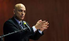 Alexandre moraes no senado, para reuniões com diversos senadores foto: Alexandre Da Cinco Dias Para Bolsonaro Se Explicar Sobre Acoes Contra Coronavirus Istoe Dinheiro