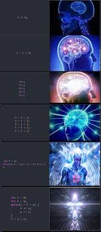 Another Expanding Brain Meme Programming Coding Software Developers Webdev Sysadmin Programmers Cs Brain Meme Expanding Brain Meme Programmer Humor
