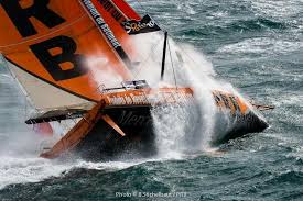Sailing Orange On The Move Imoca 60 Prb Sail Racing Cool Boats Sailing Ships