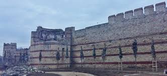 The garrisons of the city, the walls, built from limestone and brick are walls of constantinople are stone walls juxtaposed to protect the city of constantinople, today known as instanbul. Walls Of Constantinople Theodosian Walls The Inner Wall Flickr