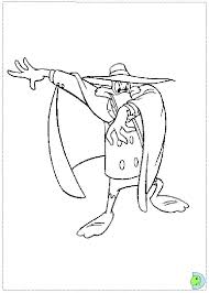 Darkwing duck coloring pages are a fun way for kids of all ages to develop creativity, focus, motor skills and color recognition. Darkwing Duck Coloring Page Dinokids Org