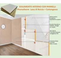 Pannello 120 x 100 Fonoisolante Acustico e Termico Lana di ...