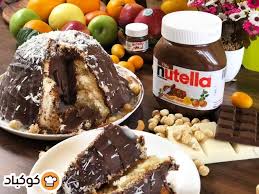 كيكه محشيه شوكولاته ونوتيلا بالصور من kani bagzada recipe nutella nutella cake food