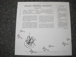 DYLAN THOMAS--READING--VOLUME 2--VINYL ALBUM