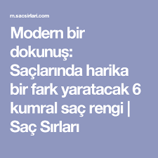 Modern Bir Dokunus Saclarinda Harika Bir Fark Yaratacak 6 Kumral Sac Rengi Sac Sirlari Kumral Saclar Sac Sac Rengi