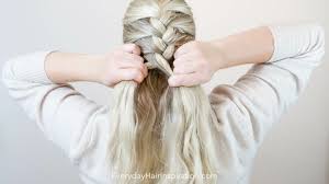 I don't mean like, the french braid that's in the back. How To Single French Braid Your Own Hair Part 2