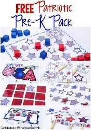 Let children sort the items by colors. Free Patriotic 4th Of July Worksheets For Preschool