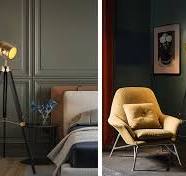 Mordern industrial tripod floor lamp for living room, bedroom office,  vintage gold brass standing reading light floor lamp with camera tripod  wood, ...