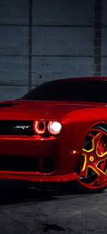 Handpicked hellcat images and backgrounds. Download 1125x2436 Wallpaper Red Dodge Challenger Srt Hellcat Flashlight Iphone X 1125x2436 Hd Image Background 10332