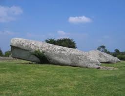 Locmariaquer Bretana Francesa Standing Stone Sacred Places Dolmen
