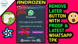 Latest Whatsapp Tpk For Tizen On Homescreen Latest Tpk Download Androzen Tpk Anurag Sahni Youtube