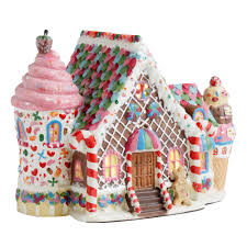 New for 2021 christmas just got a little sweeter! Holiday Christmas Lighted Porcelain House Gingerbread Sweets Buy Online In Aruba At Aruba Desertcart Com Productid 50399574