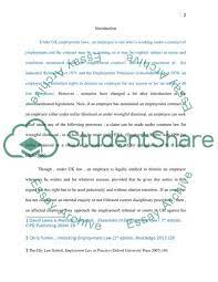 Unlocking contract law 5th ed. Uk Employment Law Essay Example Topics And Well Written Essays 3000 Words