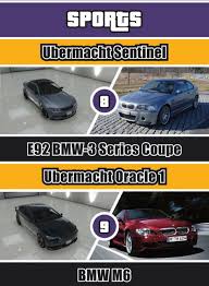 Check Out 50 Gta V Cars And Their Real Life Counterparts Carscoops Gta Cars Gta Bmw 3 Series Coupe