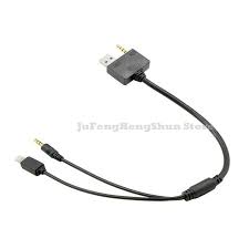 For easy understanding please see the attached image. Car 3 5mm Aux Audio Adapter Cable Auto Music Cable Usb Charger For Iphone 4 4s 5 5s 6 6s 7 Plus Ipod For Hyundai For Kia Audio Adapter Usb Chargers Ipod