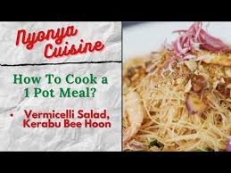 Kerabu mee thai serda #kerabumaggi #kerabumeeserd. Kerabu Bee Hoon A Quick And Fast 1 Pot Meal