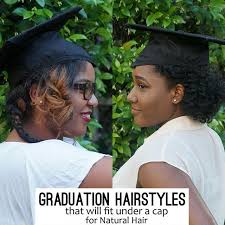 Graduation Hairstyles That Will Fit Under A Grad Cap Collab With Spookieloo Graduation Hairstyles Natural Hair Styles Hair Styles