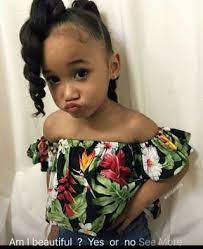 40 Cute Hairstyles For Black Little Girls 2017 Mixed Kids Hairstyles Baby Girl Hair Lil Girl Hairstyles