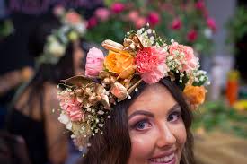 Flowers, flowers everywhere! Our recent flower crown and high tea workshop  for a beautiful Miss's bachelorette celebrations!