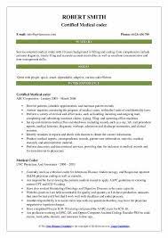 If you are completing a medical degree, you need to prepare a resume to apply for medical jobs. Medical Coder Resume Sample