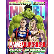 Download more than 50 free disney fonts that. Buy Marvel Superhero Gay Pride Coloring Book Marvel Superhero Gay Pride Excellent Adult Coloring Books For Men And Women Unique Colouring Pages Paperback June 29 2020 Online In Italy B08bwgq81s